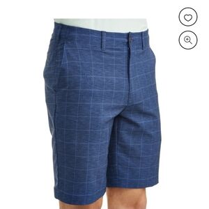 Ben Hogan Shorts Mens 42 Big & Tall Plaid Performance Golf Active Flex Waistband